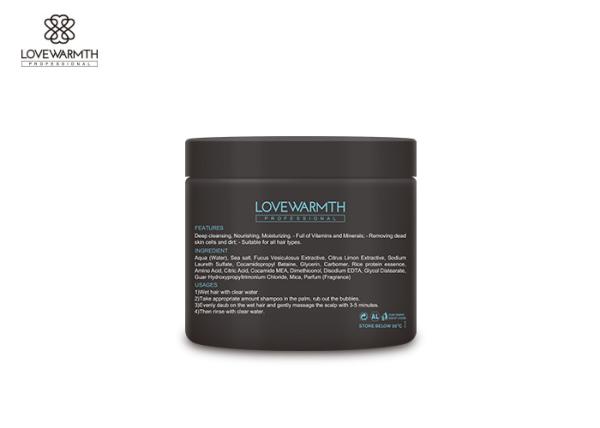 Sea Salt Scalp Clarifying Shampoo For Relaxed Hair , Nutrients Deep Cleansing Hair Shampoo