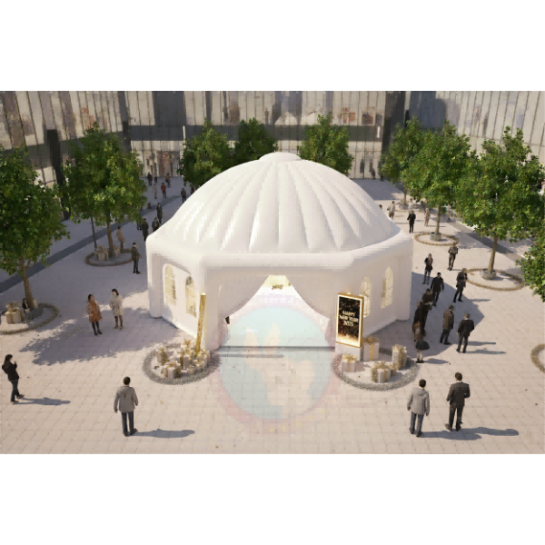 Inflatable Wedding Tent White Inflatable Event Tent Custom Palace Tent Outdoor Inflatable Hall for Celebration Party