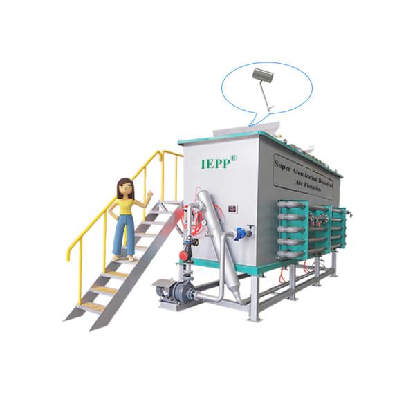 IEPP High Efficiency Grey Water Recycling System Micro Bubble Units Super Atomization Dissolved air Flotation Filtration System