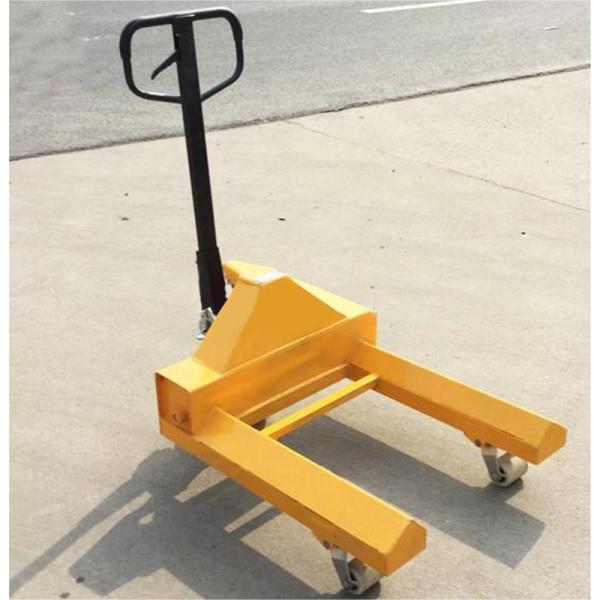 2000 Kg 2 Tons Manual Hand Pallet Truck For Handling And Transporting Cylindrical Loads