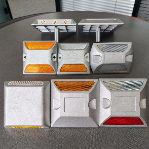 10 см отражающий песок для кошачьих глаз, заполненный алюминиевым дорожным штифтом с булавкой