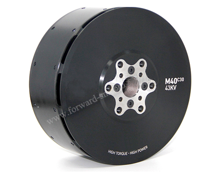 Мотор Rpm Dc электрической наивысшей мощности M40II безщеточный на упорка 197,2 Amps для трутня