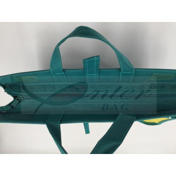 210D Polyester Tote Bags Green Color , Travel Tote Bags Water Resistant