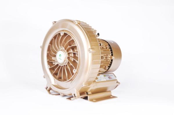 3HP / 2.55kw Industrial Turbine Vacuum Pump Ring Blower Three Phase