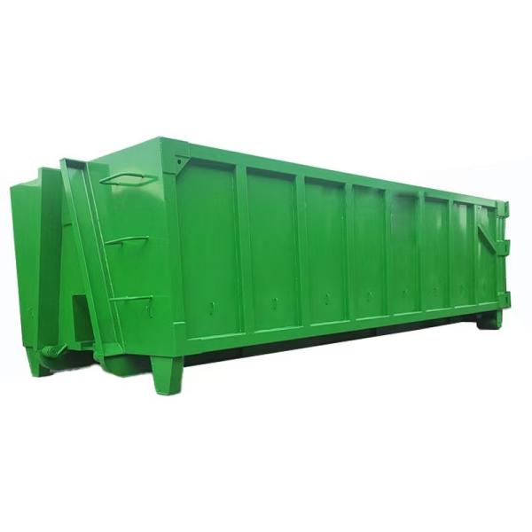 Heavy Duty Hook Lift Bin 10CBM 15CBM 20CBM For Scrap Metal / Demolition