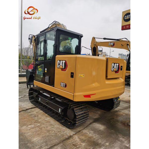 CAT 307 7.5 tons New or Used Crawler Excavator with Turbocharging Engine and Variable-displacement piston pump