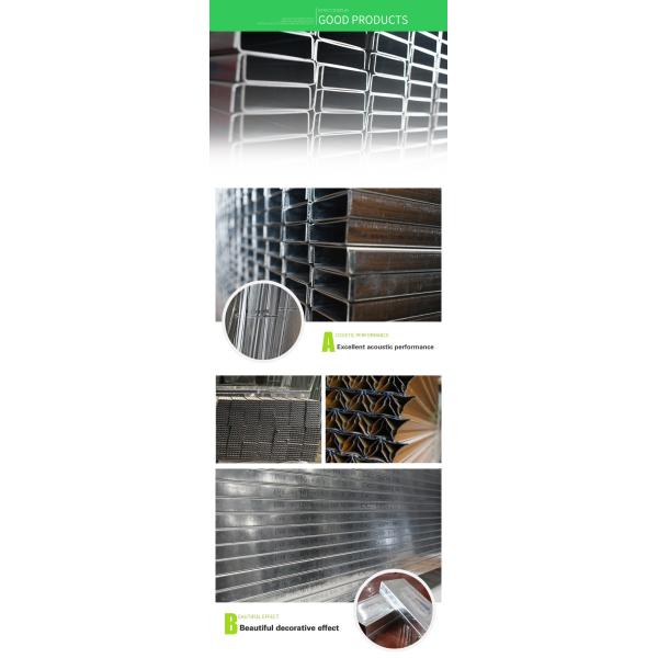 Contemporary Design Customized Shape U Shaped Light Steel Keel Modern