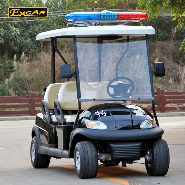 ADC 48V 3.7KW Electric Patrol Car , 4 Person Golf Cart 1 Year Warranty