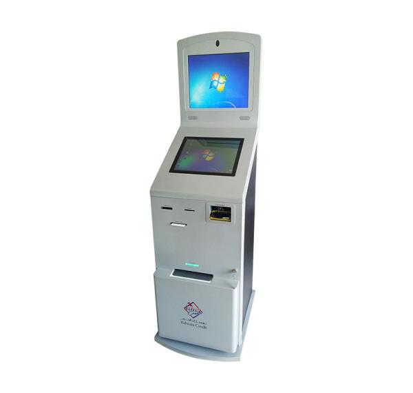 GSM Floor Stand 250GB HDD GPRS Bill Payment Kiosk 32 Inch