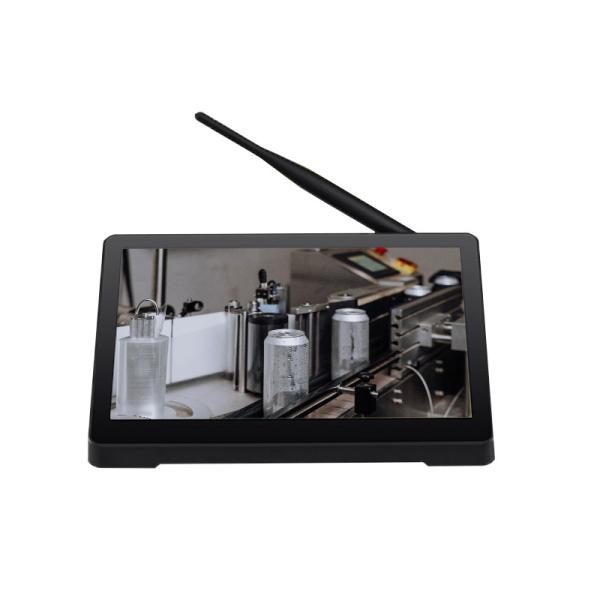 Incorporado en el exterior impermeable 1000 Nits 13,3 pulgadas Full HD IPS capacitivo panel de control industrial de pantalla táctil de montaje trasero