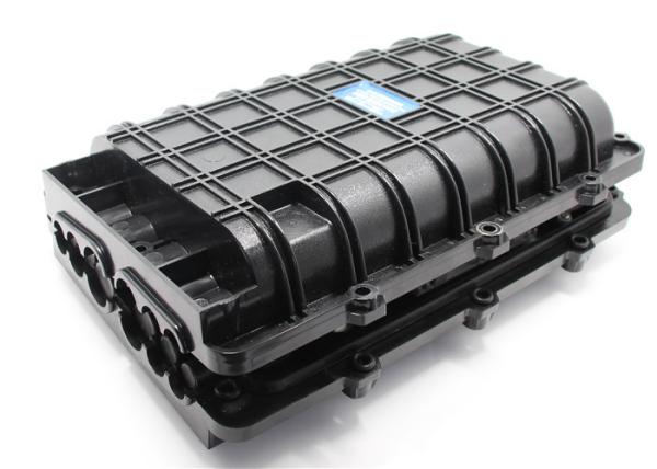 H002 Inline Type 6 Port Fiber Optic Closure , 8mm~20mm Cable Fiber Joint Enclosure