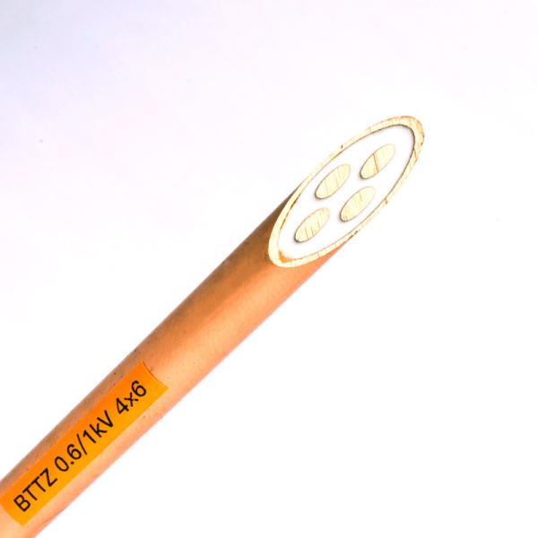 1x35mm2 BTTZ 750V Heat Resistant Flexible Cable Mineral Insulated Copper Sheath High Temperature
