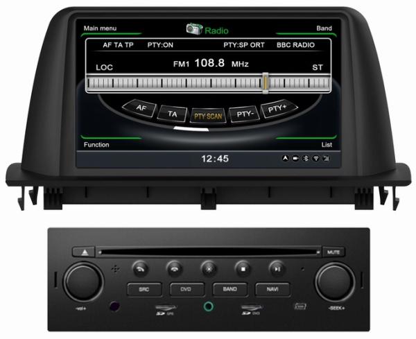 Ouchuangbo DVD Multimedia  GPS Navigation Stereo Radio Citroen Aircross 2013 S100 USB SD
