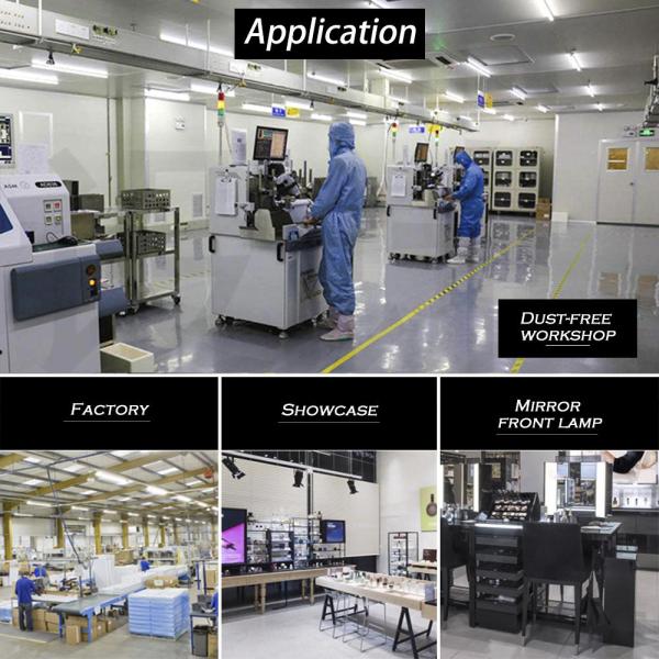 80W Led Tri Proof Light IP65 LED Waterproof Tube 1500MM 90V - 277V