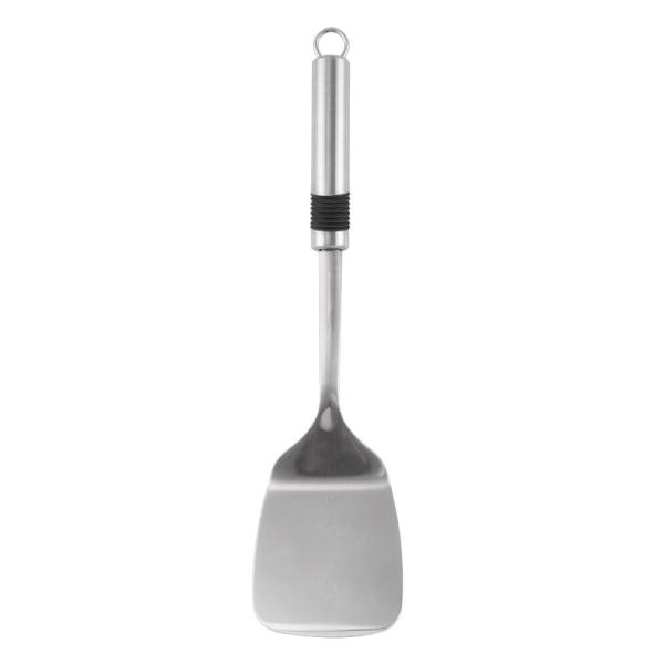 High grade Custom  6PCS set Kitchen tool with tray Stainless steel ladle turner fork spaghetti spoon for kitchen cook