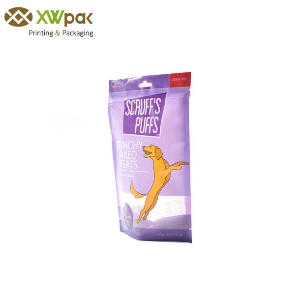 1KG levantam-se o tamanho customizável & a cor dos sacos dos alimentos para animais de estimação