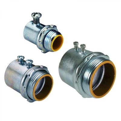 Die Casting Steel Conduit Box EMT Connector 1/2 3/4 High Performance
