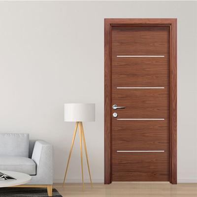 Custom WPC Interior Door 45mm Thickness Waterproof Termite Proof