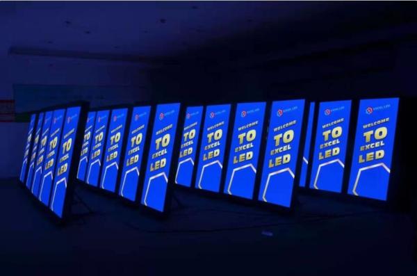 P3.3 Lamp Post Led Display Outdoor Street Lighting Pole Road Advertising