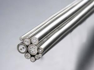 Type K 4 Core diameter 7.2MM Mineral Insulated Thermocouple Cable , Mineral