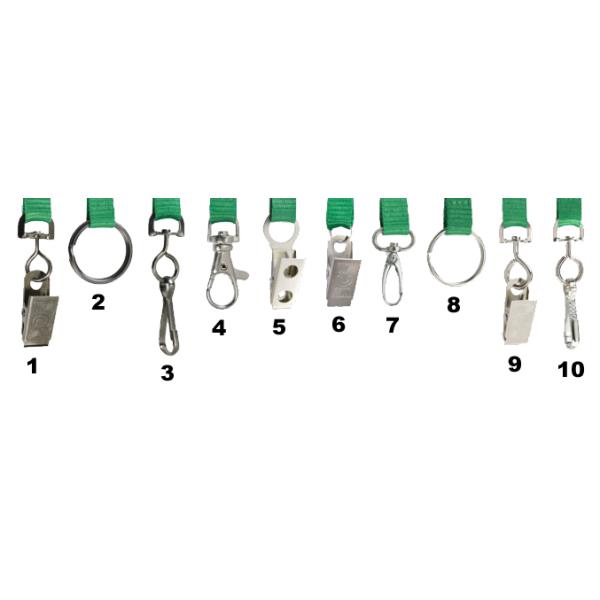 Heatransfer Printed Blank Polyester Sublimation Lanyard Badge Holder Custom Logo