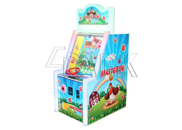Luxurious Blister Amusement Game Machines / Master 'S Eggs Steel Wheels Control Lottery Ticket Machine