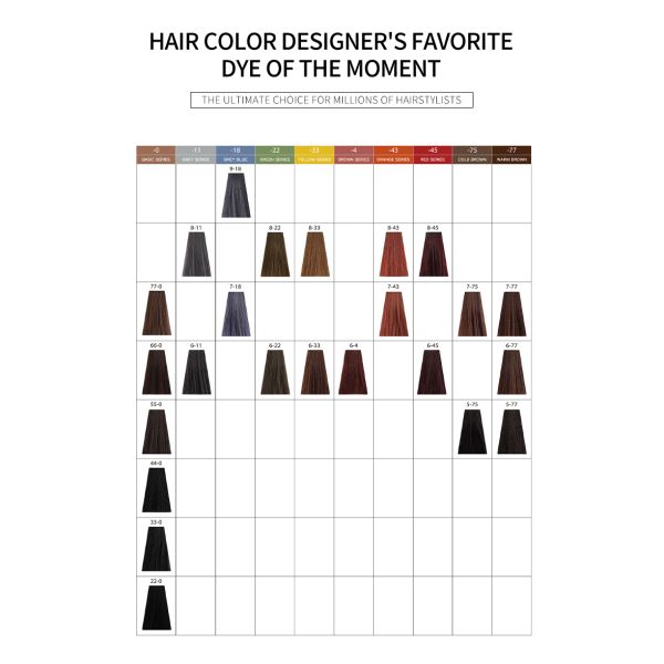 Crème colorante permanente professionnelle pour cheveux, Purestyle OEM/ODM, 100ML, 47 couleurs, faible en ammoniaque, usage salon