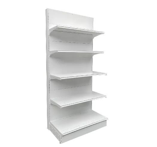 Gondola metallic supermarket shelves retail store shelving