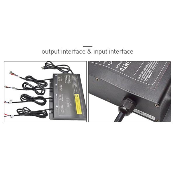 Интеллектуальная зарядка батареи для гольф-коляски водонепроницаемая 90V~260VAC