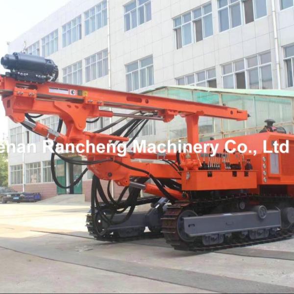 RC160Y Hydraulic Drilling Rig 80m DTH Air Drilling For Blasting Hole