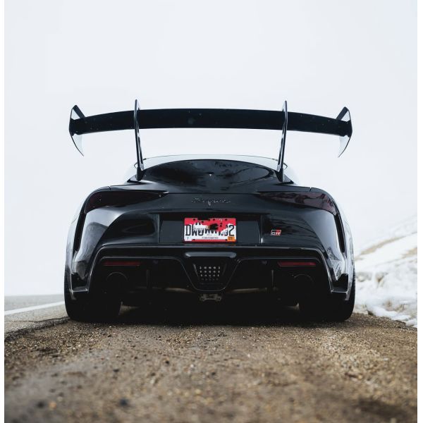 Carbon Fiber Toyota Supra A90 Body Kit Spoiler Wing Rear Trunk