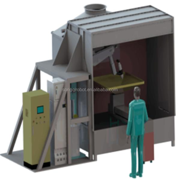 40mm Stainless Steel Curtain Spray Booth 7KW For Painting Machine