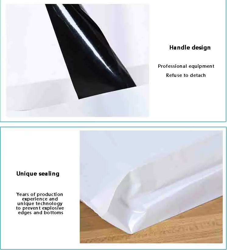 Custom Printed Logo Recyclable Retail Reusable Black Plastic Poly Tote Carrier Shopping Bags