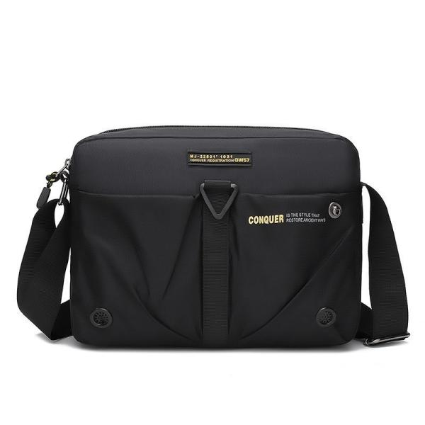 Men Shoulder Messenger Bag Multi Pockets Travel Crossbody Bag Causal Handbag