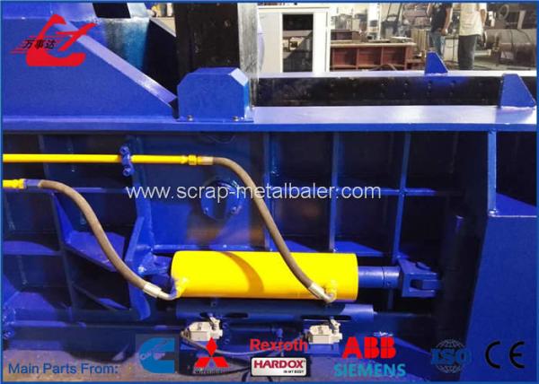 Auto Control Scrap Metal Baler / Hydraulic Scrap Baling Press For Aluminum Waste Steel