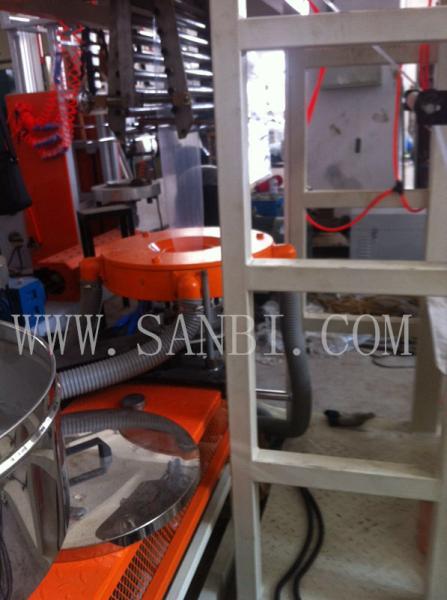 600mm PVC Heat Shrink  Pe Film Blowing Machine For Packing Foodstuff