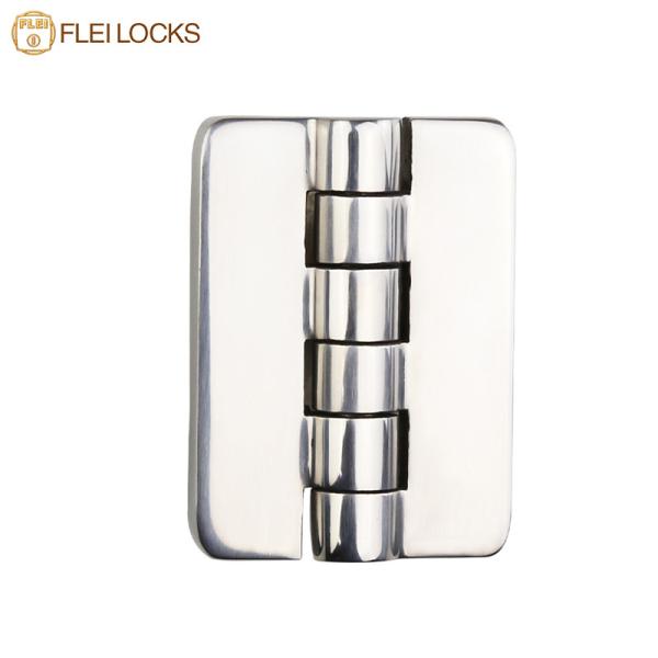 Corrosion Resistant Stainless Steel Cabinet Hinges , SS Door Hinges With Screw