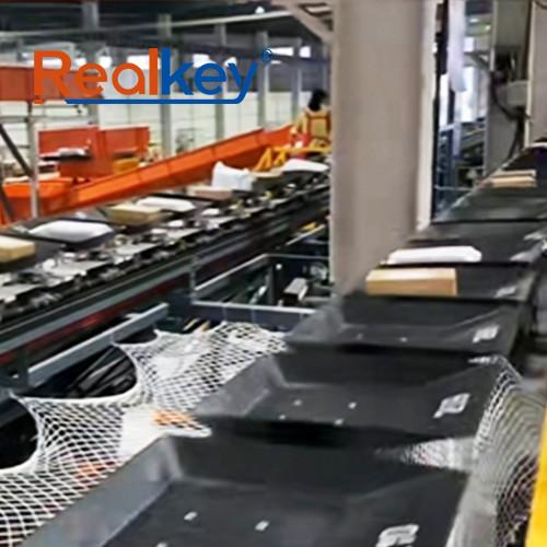 Flexible Automated Parcel Sorting System Automated Parcel Sorter High Speed For Small Items