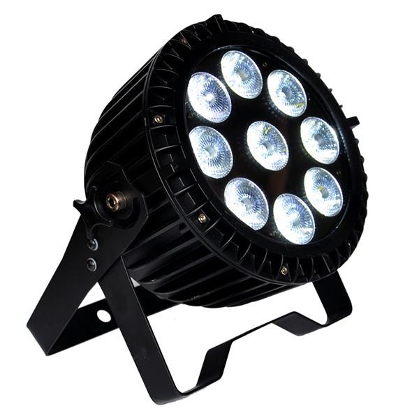 High quality Outdoor 9x18W 6in1 RGBWA UV Waterproof Mini LED Lights
