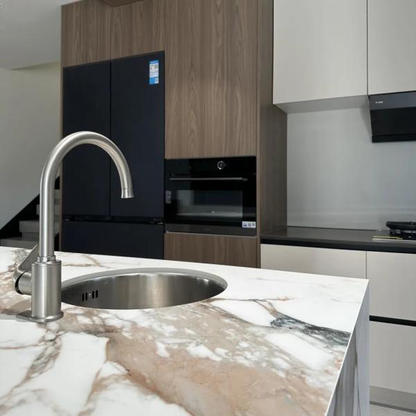 Custom Kitchen Cabinet Modern Wood Cupboard Complete Sets Whole House Furniture Manufacturer