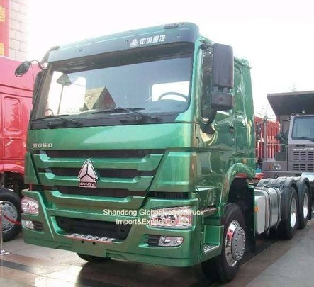 Sinotruk Usado HOWO 6X4 12 ruedas 371HP 375 420HP Tractor Truck Prime Mover Cabeza de tractor En venta