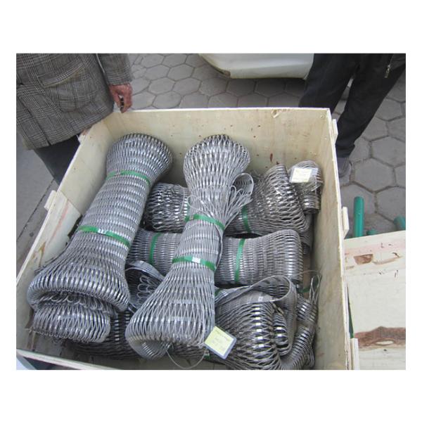 304/316 stainless steel ferrule wire rope mesh for bag protector