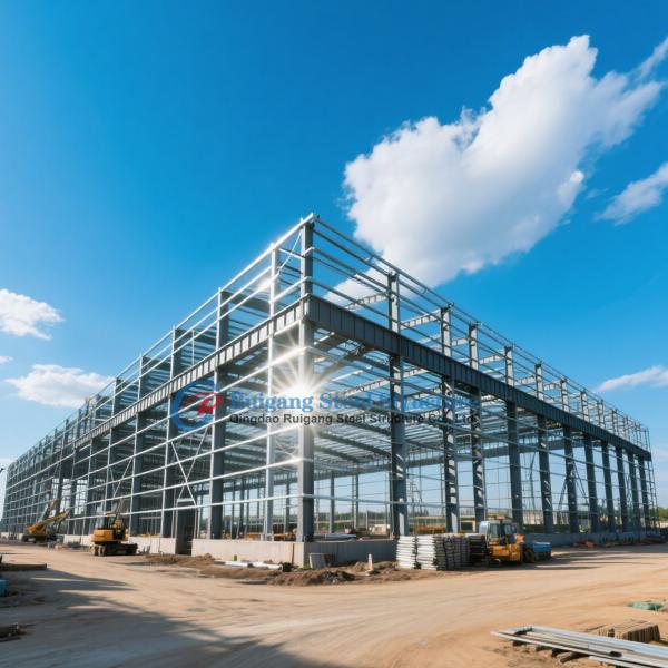 Custom Steel Structure Warehouse Prefabricated Durable 50+ Years
