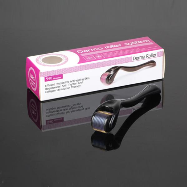Beauty Microneedle Instrument 540 Needle Microneedle Facial Skin Roller for Nose