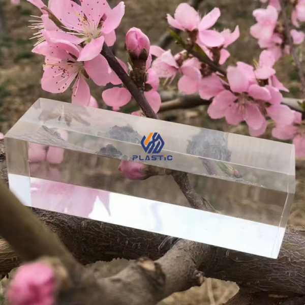 50mm Acrylic Clear Board Fireproof Customized for Signage