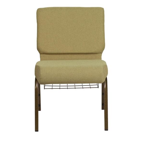 Iron Steel Stacking Church Chairs with Lumbar Support