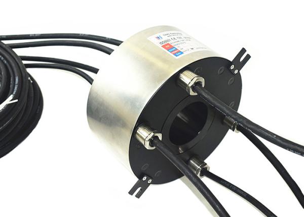 High Temperature 120°C Industrial Slip Ring Through Hole Diameter 96mm IP56