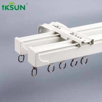 Heavy Duty Aluminium Curtain Track Alloy 6063 Material Square Shape