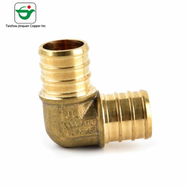 Латунь '' X1/2» стандарта 1/2 ANSI штуцеры локтя шланга 90 градусов