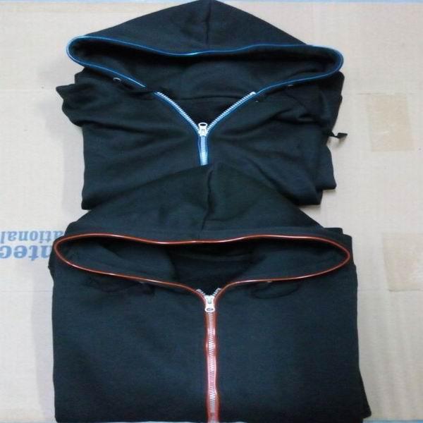 attention-attractive el hoodies/ glow hoodies/ light up hoodies